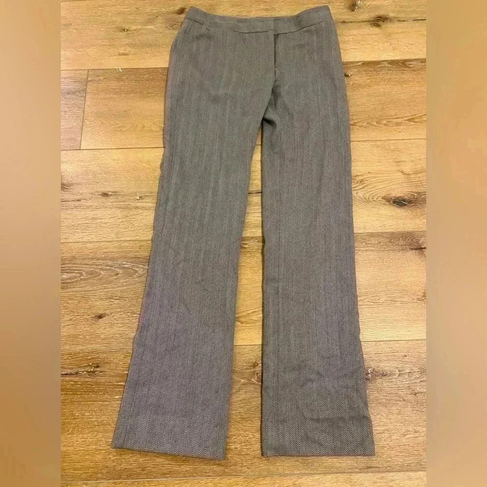 Alexander McQueen low waisted cigarette trousers- size 42